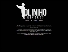 Tablet Screenshot of olinihorecords.com